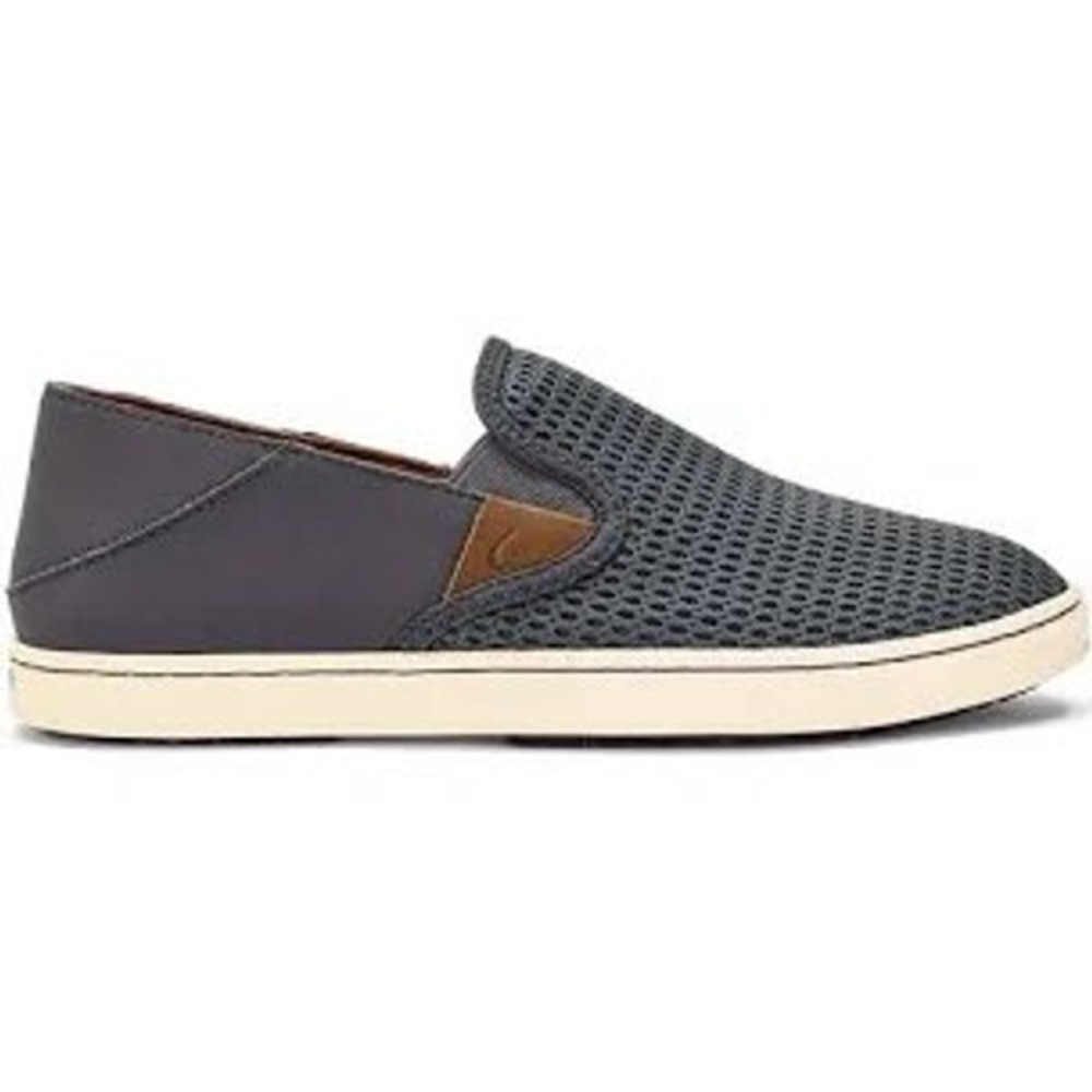 Olukai Pehuea slip on shoes gray women's size 9.5 casual minimalist neutral